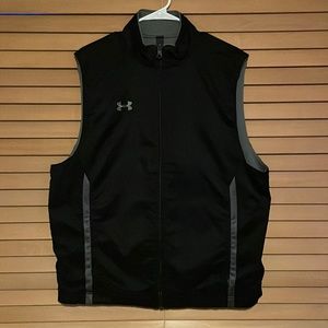 Under Armour Reversible Vest - Black/Gray - Size Large (No Tag)